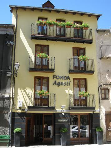 Hotel Fonda Agusti Esterri d'Àneu Zewnętrze zdjęcie